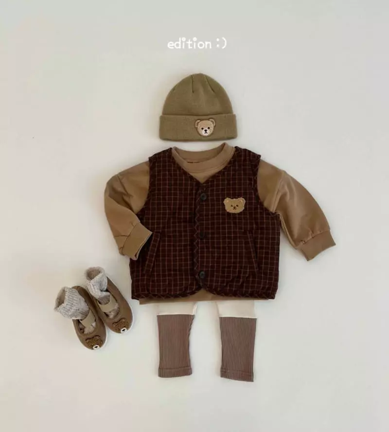 Edition - Korean Children Fashion - #magicofchildhood - Bbogle Bear Leggings Set - 6