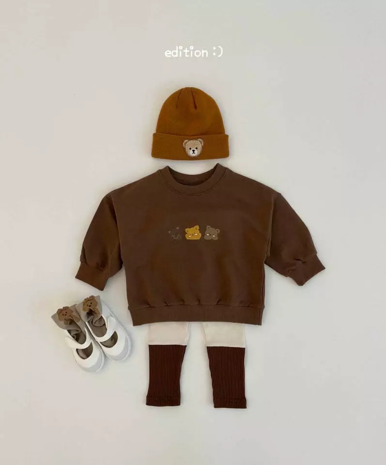 Edition - Korean Children Fashion - #minifashionista - Bbogle Bear Leggings Set - 7