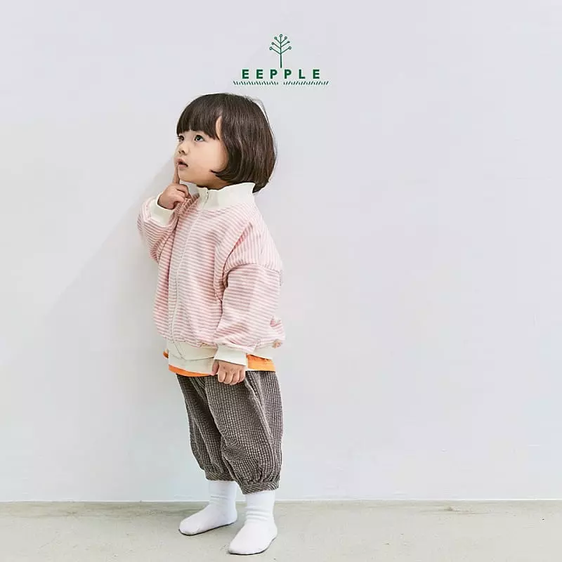 Eepple - Korean Children Fashion - #kidzfashiontrend - Hallo Stripes Jumper - 4