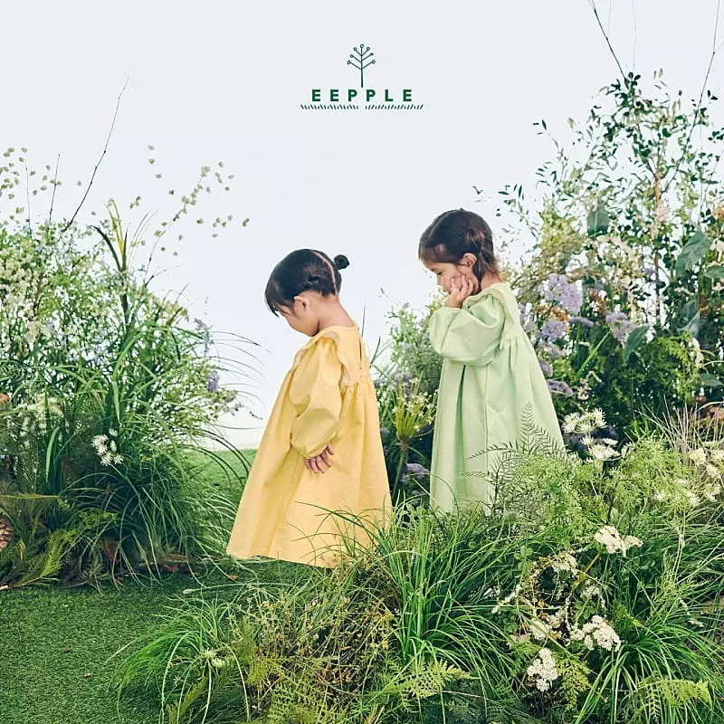 Eepple - Korean Children Fashion - #childofig - Check Frill One-piece