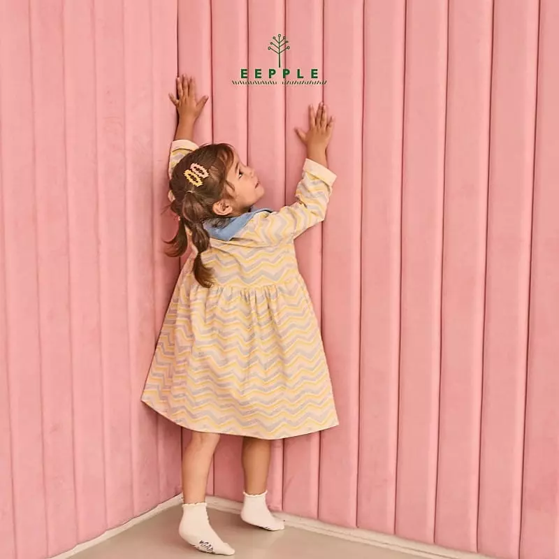Eepple - Korean Children Fashion - #discoveringself - Congte One-piece - 5