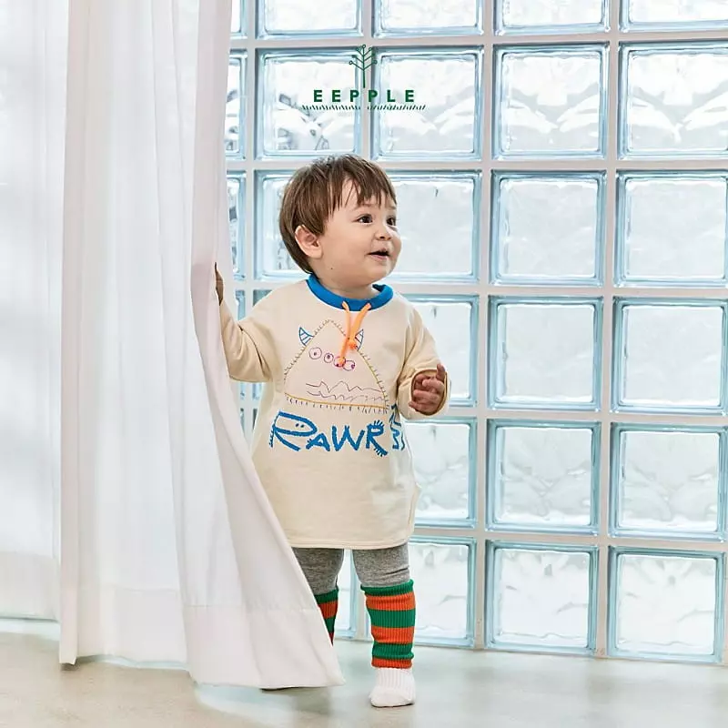 Eepple - Korean Children Fashion - #littlefashionista - Monster Tee - 2