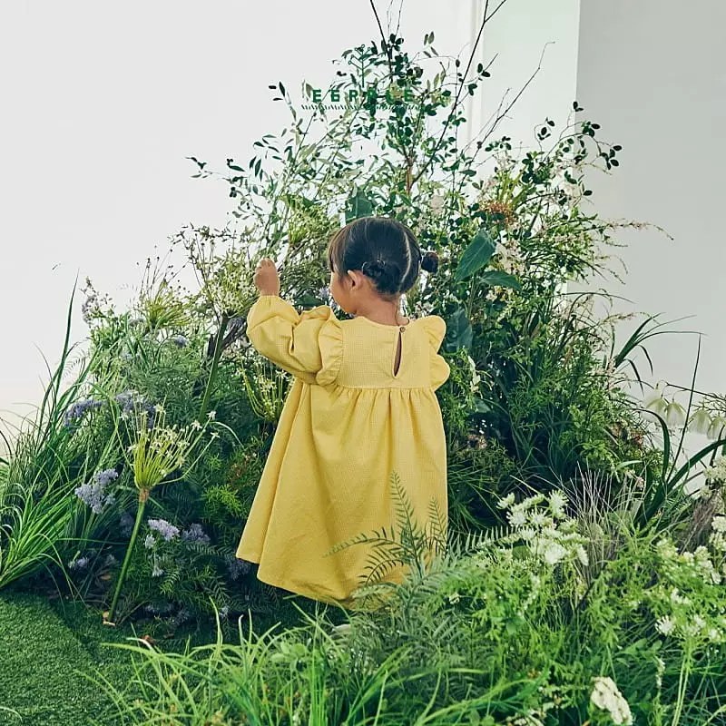 Eepple - Korean Children Fashion - #minifashionista - Check Frill One-piece - 12