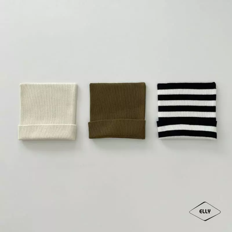Ellymolly - Korean Children Fashion - #Kfashion4kids - Elly Knit Square Beanie - 12