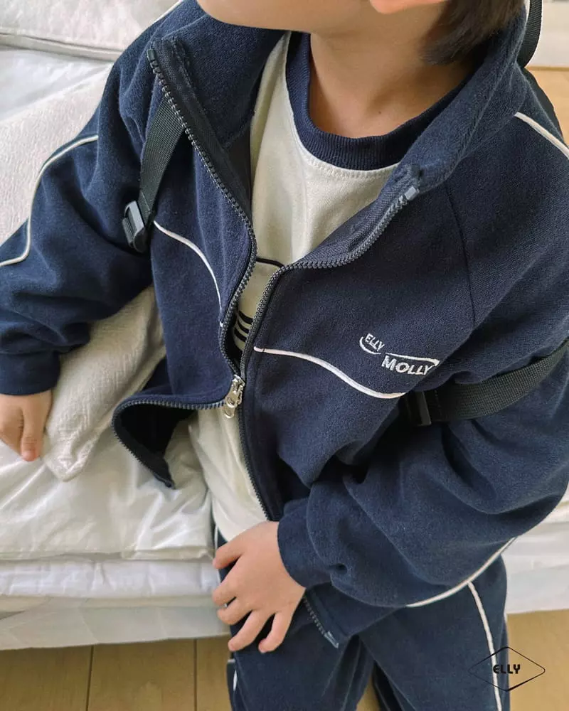 Ellymolly - Korean Children Fashion - #designkidswear - Poin Terry Jumper - 9