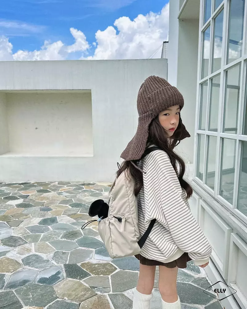Ellymolly - Korean Children Fashion - #kidsshorts - Hollywood Sweatshirt - 5
