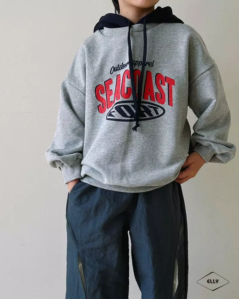 Ellymolly - Korean Children Fashion - #kidsstore - Port Hoody Tee - 3