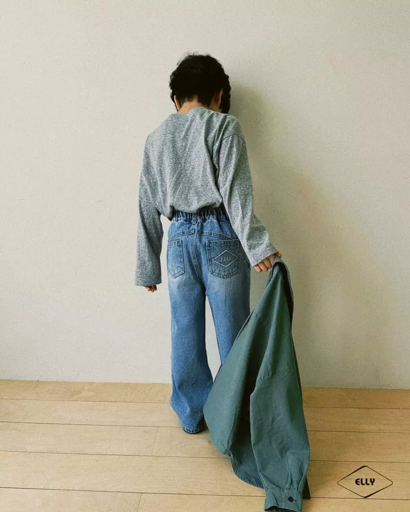 Ellymolly - Korean Children Fashion - #kidzfashiontrend - Cat Washing Jeans - 8