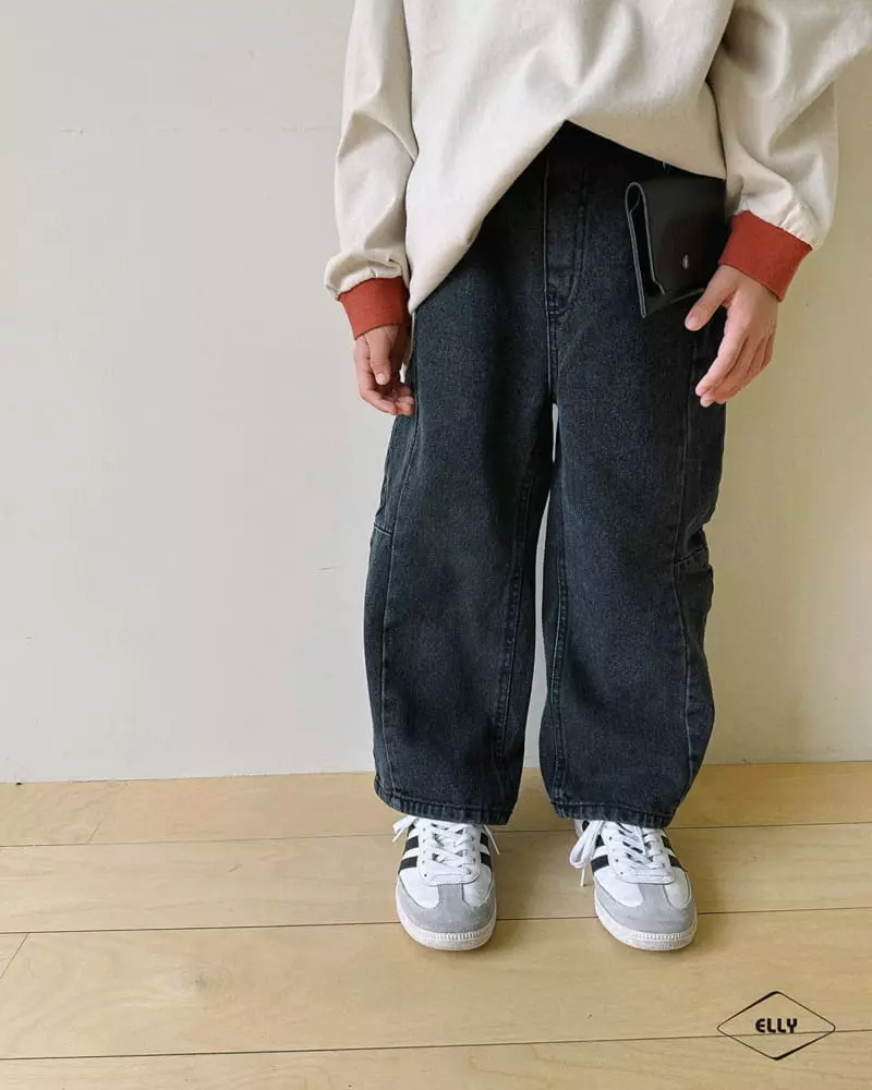 Ellymolly - Korean Children Fashion - #littlefashionista - Retro Color Tee - 7