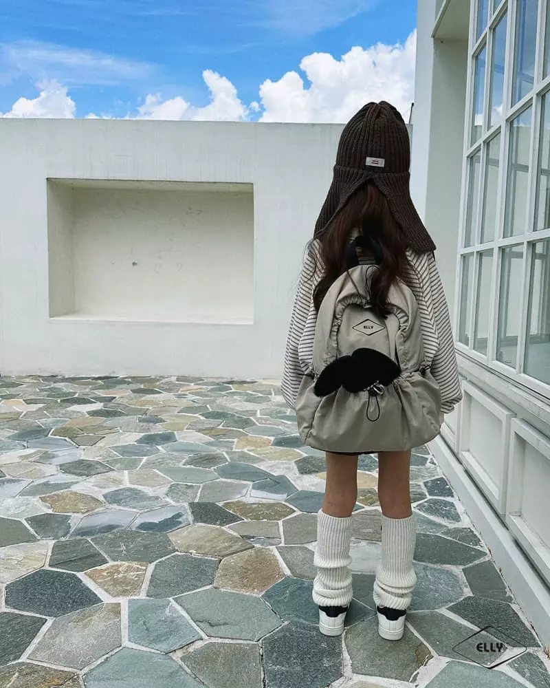 Ellymolly - Korean Children Fashion - #littlefashionista - Elly String Back Pack - 3