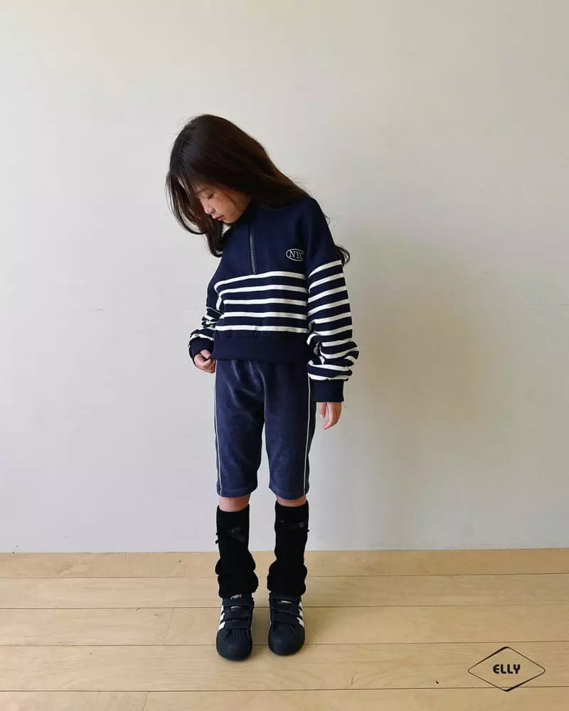 Ellymolly - Korean Children Fashion - #prettylittlegirls - NYC Half Zip-up - 5