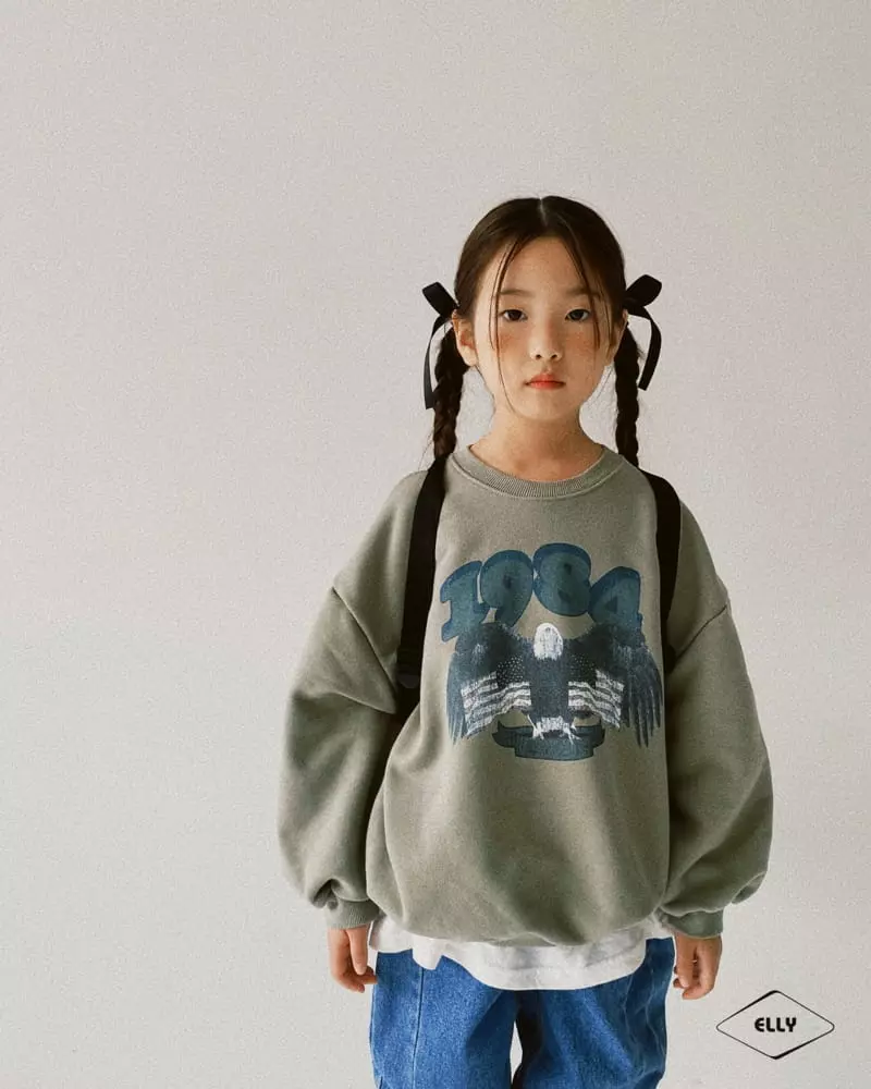Ellymolly - Korean Children Fashion - #toddlerclothing - Vintage Sweatshirt - 3