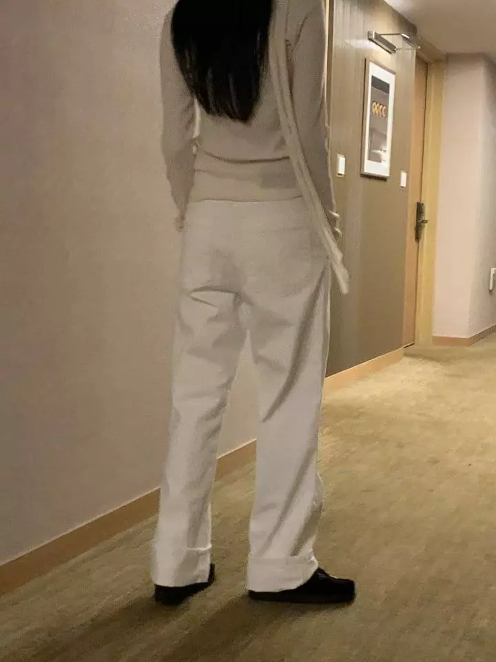 Enten - Korean Women Fashion - #restrostyle - Low Pants - 2