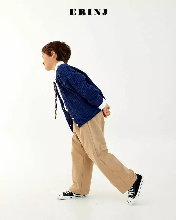 Erin J - Korean Children Fashion - #Kfashion4kids - Twist Knir Cardigan - 9