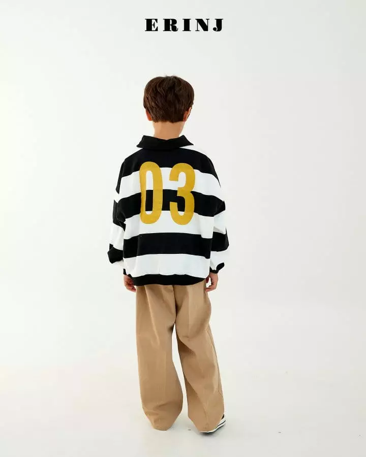 Erin J - Korean Children Fashion - #childofig - Stripes Sweatshirt - 5