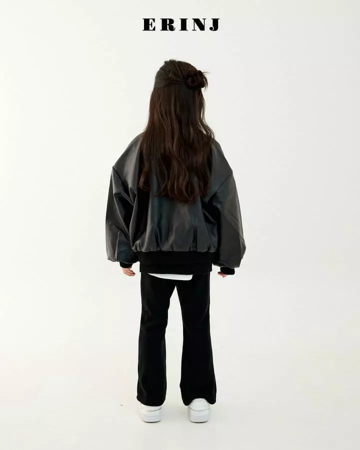 Erin J - Korean Children Fashion - #fashionkids - Leather Jumper - 12