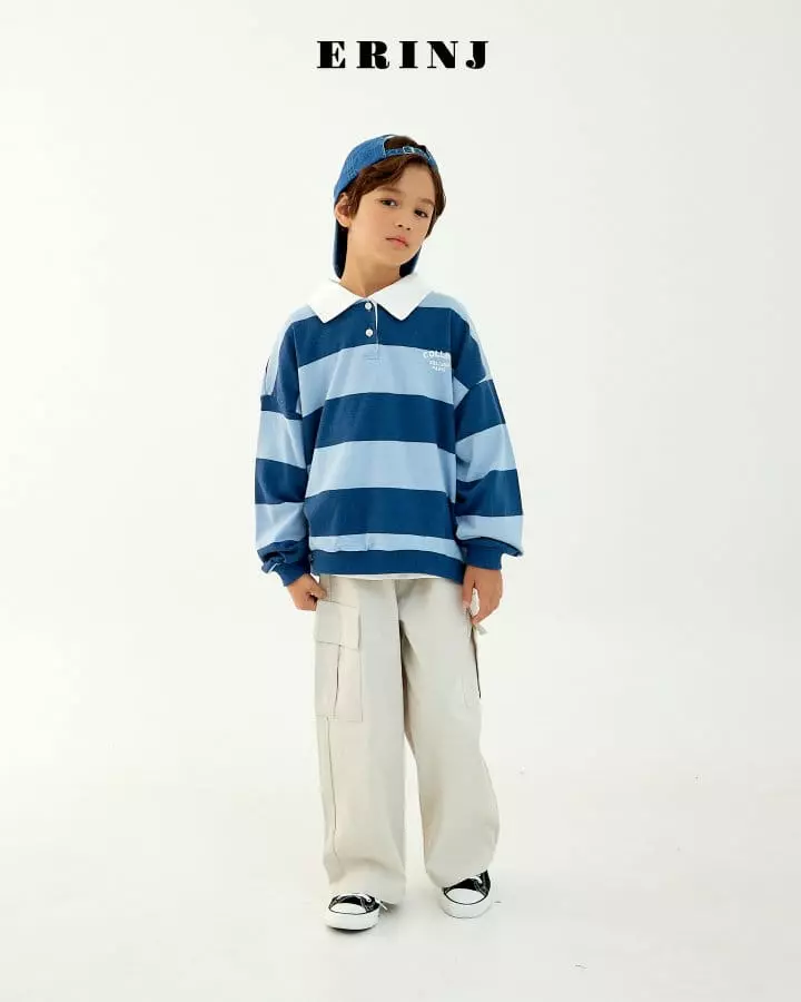 Erin J - Korean Children Fashion - #kidsstore - Stripes Sweatshirt - 12