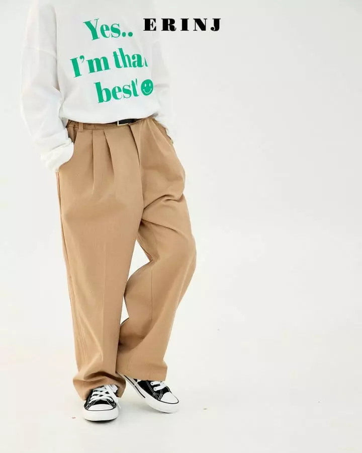 Erin J - Korean Children Fashion - #stylishchildhood - Wrinkle Pants