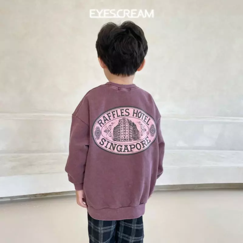 Eyescream - Korean Children Fashion - #minifashionista - Singapore Pigment Sweatshirt - 12