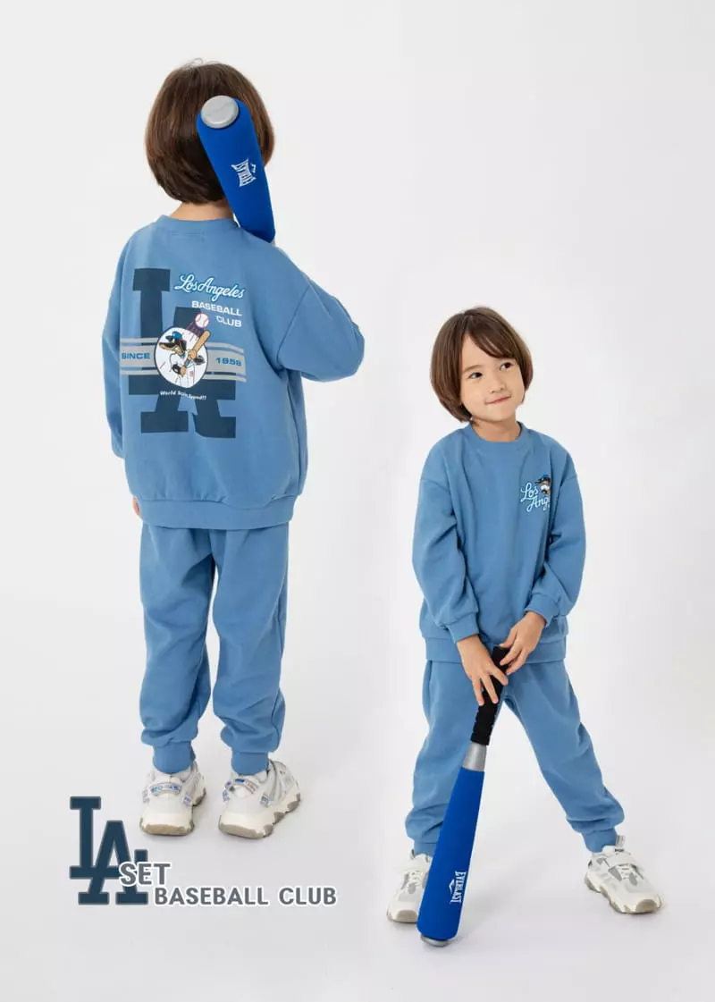 Fashion King - Korean Children Fashion - #Kfashion4kids - LA Top Bottom Set