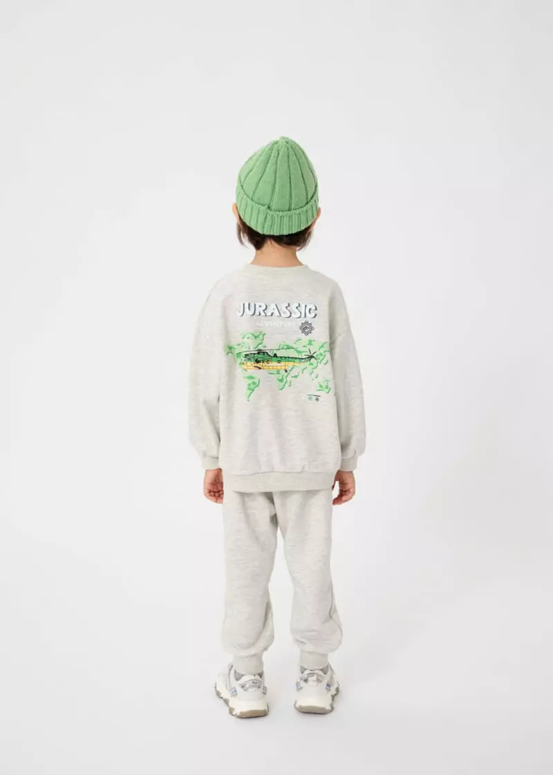 Fashion King - Korean Children Fashion - #childofig - Jurrasic World Top Bottom Set - 8