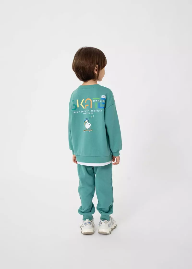 Fashion King - Korean Children Fashion - #childofig - Skete Duck Layered Top Bottom Set - 7