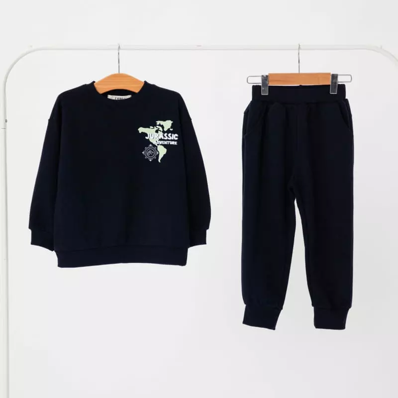 Fashion King - Korean Children Fashion - #designkidswear - Jurrasic World Top Bottom Set - 10