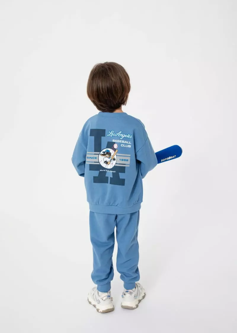 Fashion King - Korean Children Fashion - #littlefashionista - LA Top Bottom Set - 2