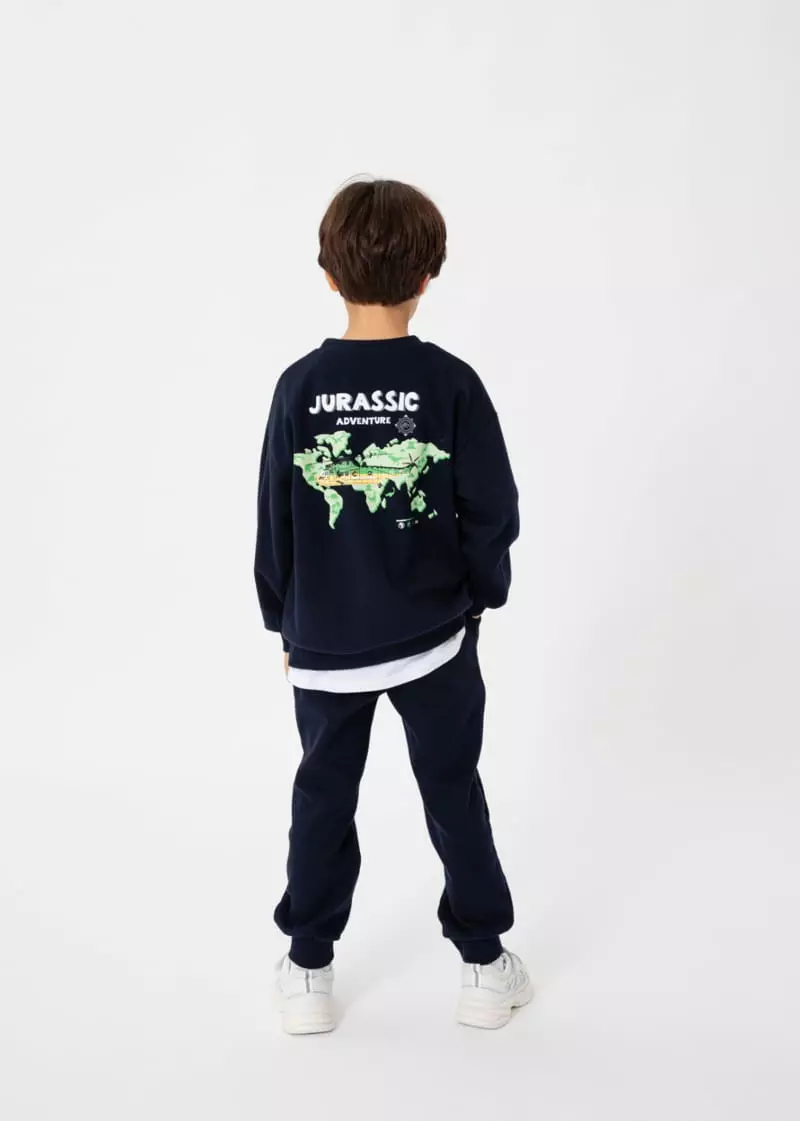 Fashion King - Korean Children Fashion - #magicofchildhood - Jurrasic World Top Bottom Set - 2