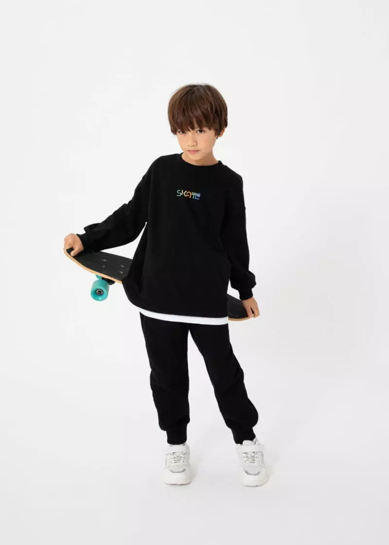 Fashion King - Korean Children Fashion - #minifashionista - Skete Duck Layered Top Bottom Set - 2