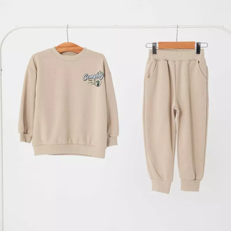 Fashion King - Korean Children Fashion - #stylishchildhood - Camping Time Top Bottom Set - 9