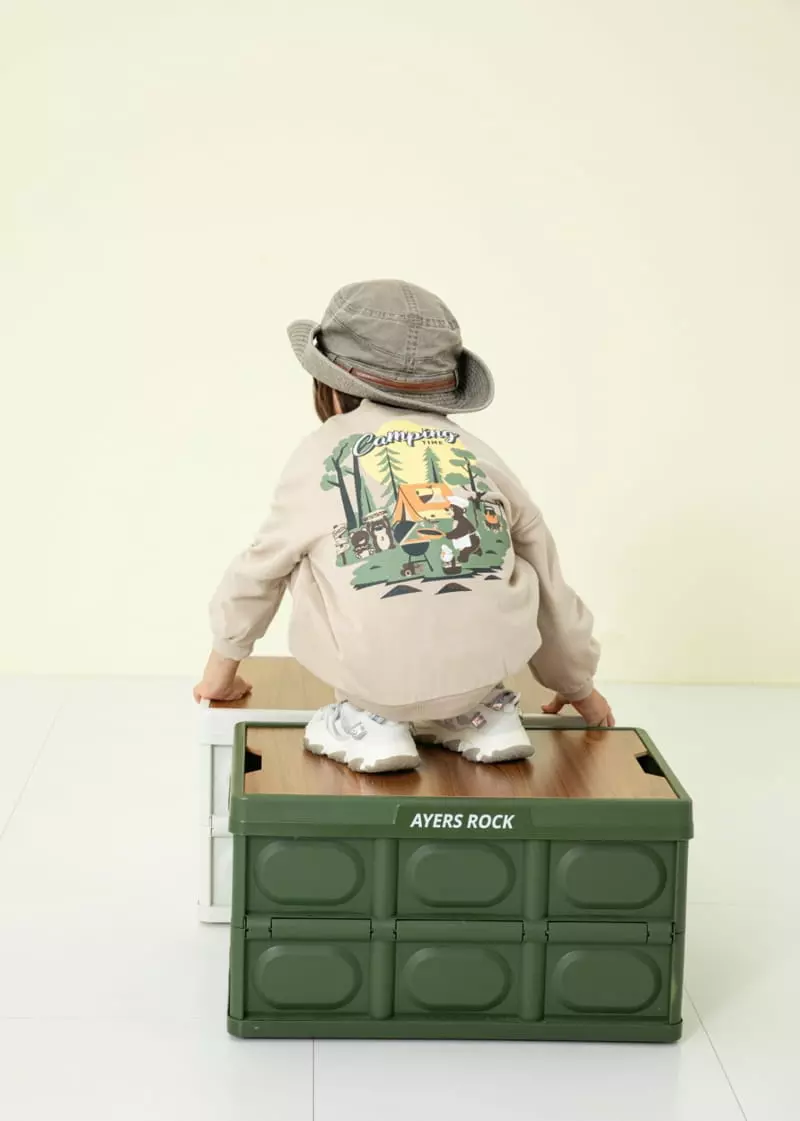 Fashion King - Korean Children Fashion - #todddlerfashion - Camping Time Top Bottom Set - 7