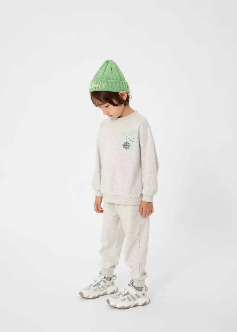 Fashion King - Korean Children Fashion - #toddlerclothing - Jurrasic World Top Bottom Set - 6