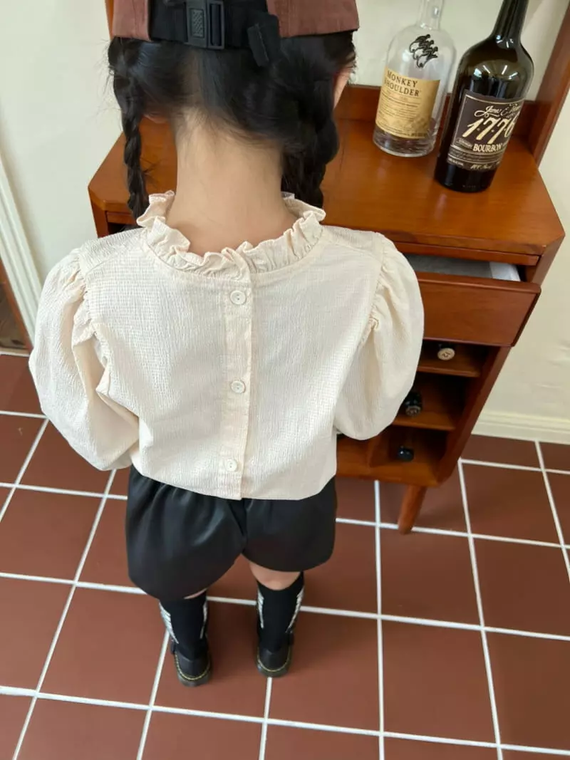 Fine-Studio - Korean Children Fashion - #childofig - Leather Shorts - 6