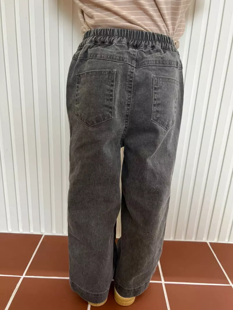 Fine-Studio - Korean Children Fashion - #designkidswear - Pigment Jeans - 9
