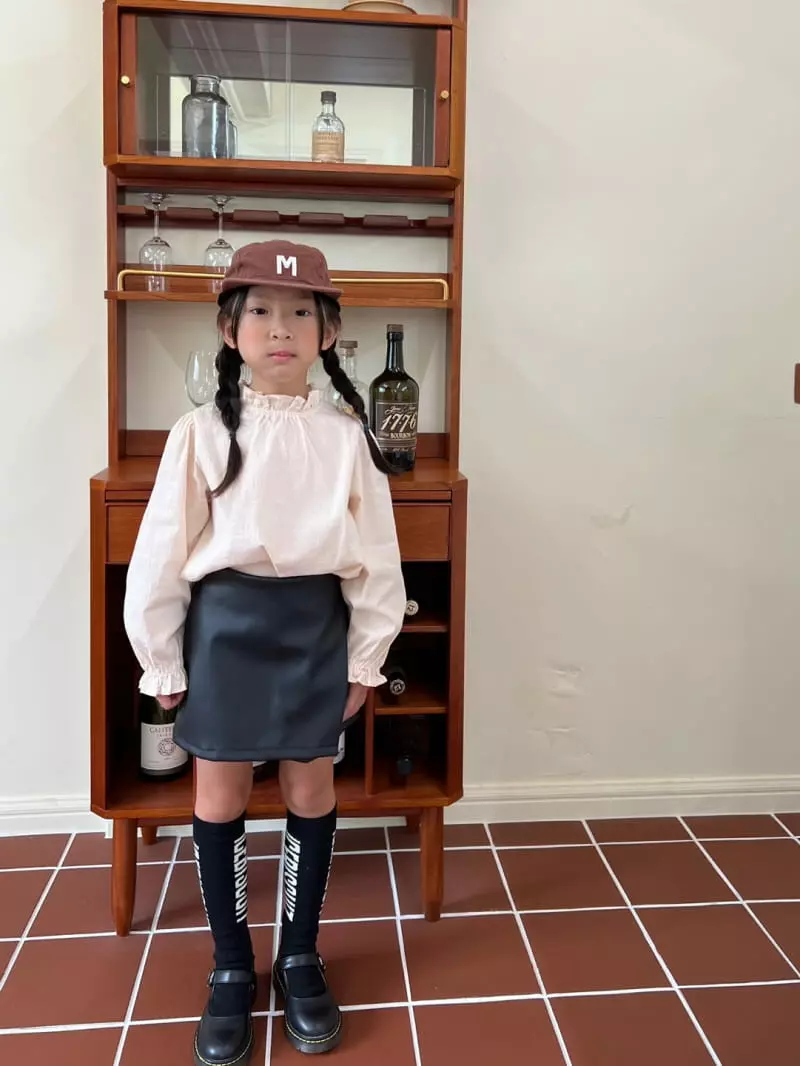 Fine-Studio - Korean Children Fashion - #discoveringself - Leather Shorts - 9