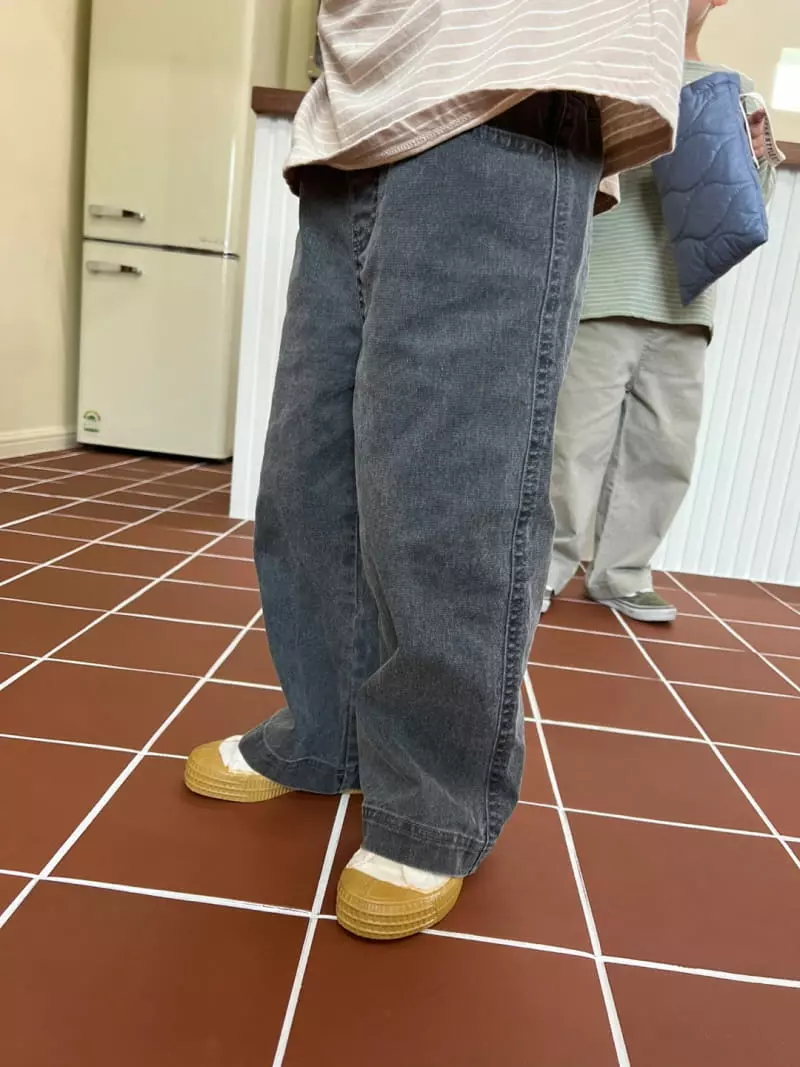 Fine-Studio - Korean Children Fashion - #fashionkids - Pigment Jeans - 11