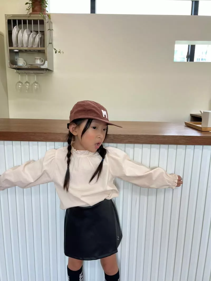 Fine-Studio - Korean Children Fashion - #minifashionista - Leather Shorts - 3