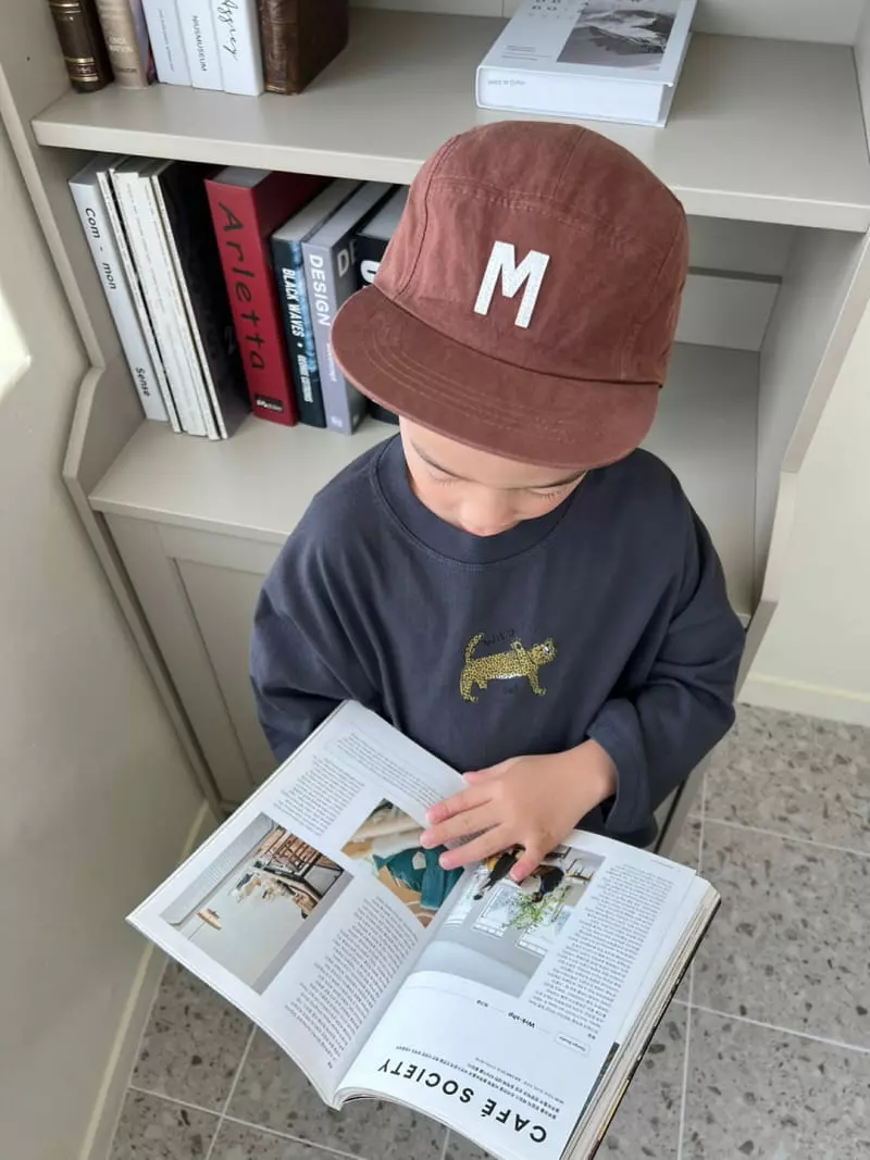Fine-Studio - Korean Children Fashion - #toddlerclothing - Alpabet Cap - 10