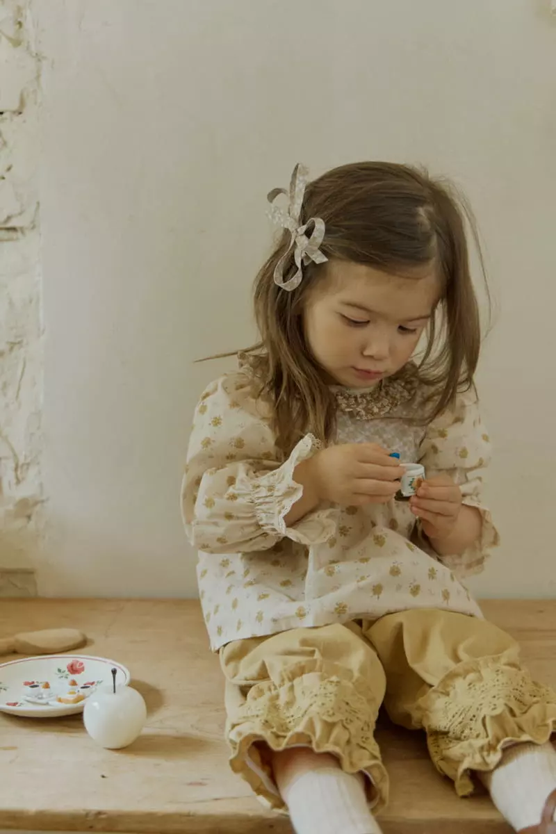 Flo - Korean Baby Fashion - #babyfashion - Shine Ribbon Hairpin - 3