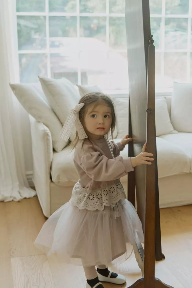 Flo - Korean Baby Fashion - #babyfever - Laily Lace Hairpin - 2