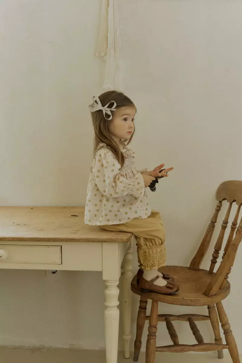 Flo - Korean Baby Fashion - #babygirlfashion - Shine Ribbon Hairpin - 5