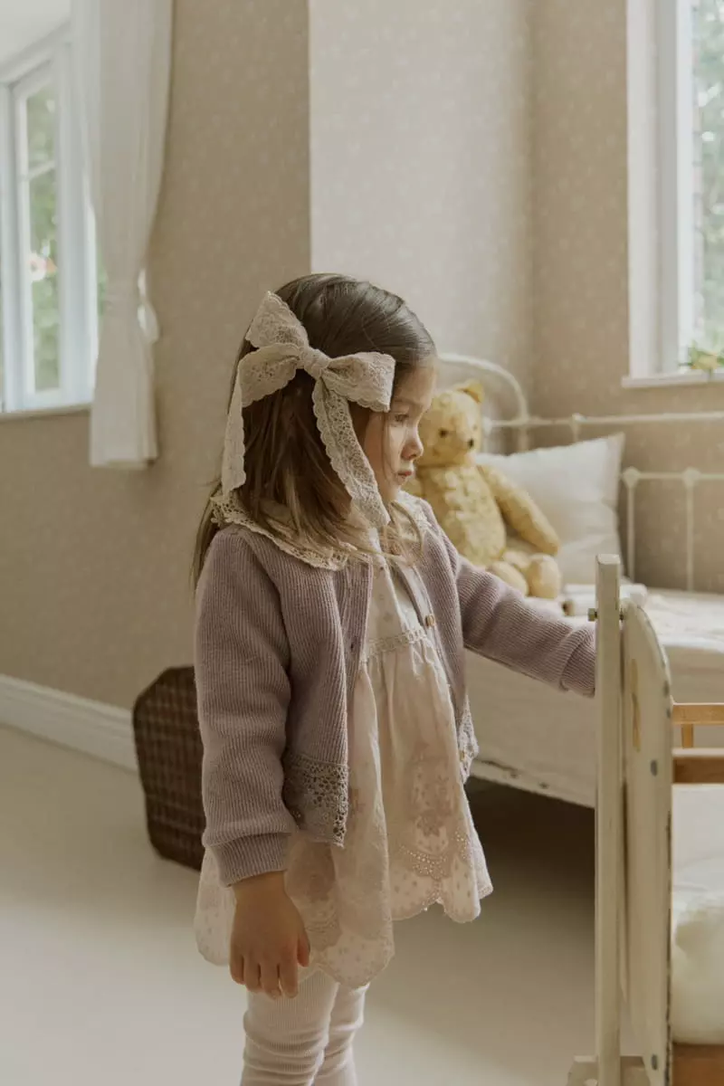 Flo - Korean Baby Fashion - #babygirlfashion - Laily Lace Hairpin - 3