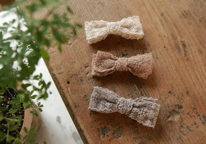 Flo - Korean Baby Fashion - #babygirlfashion - Frim Lace Hairpin
