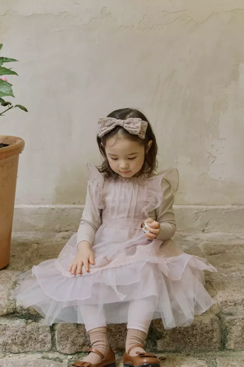 Flo - Korean Baby Fashion - #babylifestyle - Sier Lace Hairband - 5