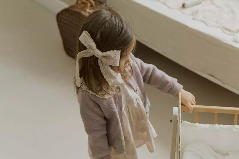 Flo - Korean Baby Fashion - #babygirlfashion - Laily Lace Hairpin - 4