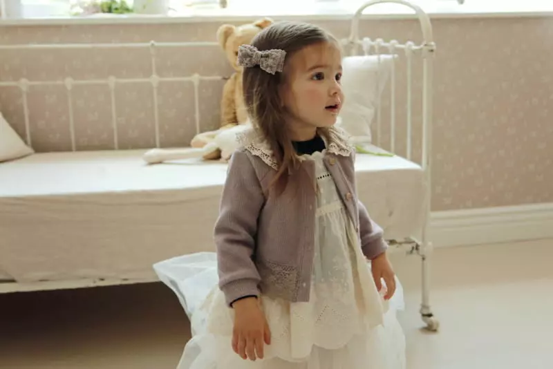 Flo - Korean Baby Fashion - #babylifestyle - Frim Lace Hairpin - 2
