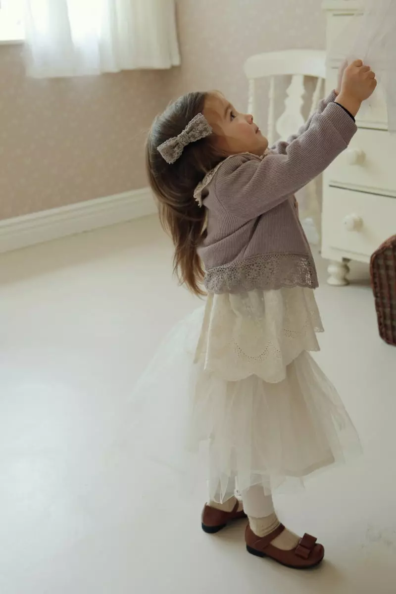 Flo - Korean Baby Fashion - #babyoninstagram - Frim Lace Hairpin - 3