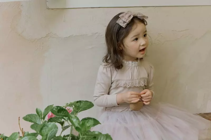 Flo - Korean Baby Fashion - #babyoutfit - Sier Lace Hairband - 8