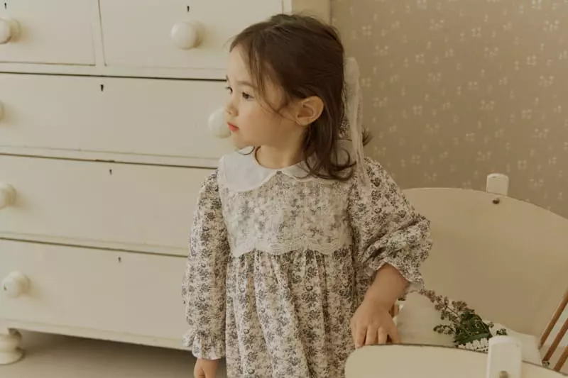 Flo - Korean Children Fashion - #stylishchildhood - Herb One-piece - 4